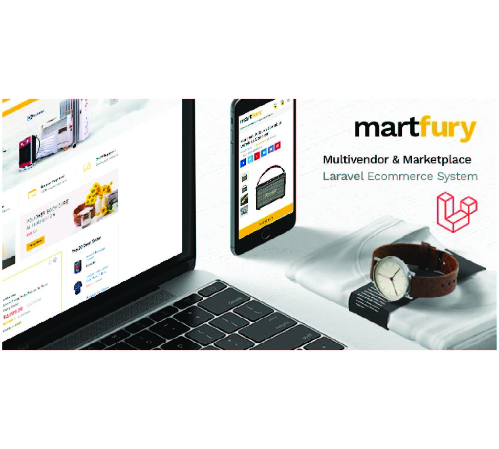 MartFury - 多供应商/市场 Laravel 电子商务系统